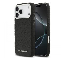 Чехол Karl Lagerfeld iPhone 17 Pro Max PU Wrapped Black Magsafe